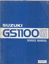 SUZUKI GS1100G & GS1100GL ORIGINAL1982 FACTORY SERVICE MANUAL, used for sale  MANSFIELD
