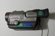 Grabadora de cámara de video Samsung SCA12 en funcionamiento, con paquete de 3 cintas Sony 8 mm segunda mano  Embacar hacia Argentina