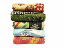 Colchas Kantha vintage para venda indianas feitas à mão cobertor colcha capa de cama comprar usado  Enviando para Brazil