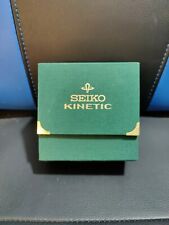 SEIKO KINETIC - VINTAGE WATCH BOX - OFFERS WELCOME - , used for sale  Shipping to South Africa