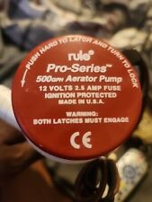RULE PRO SERIES 500GPH AERATOR PUMP for sale  Shipping to South Africa
