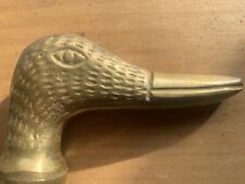 Brass duck head for sale  WARLINGHAM