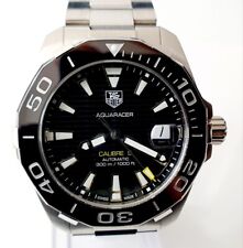 Relógio masculino TAG Heuer WAY211A.BA0928 calibre Aquaracer 5 automático 300m preto comprar usado  Enviando para Brazil