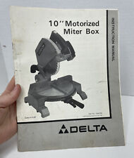 Delta motorized miter for sale  Lufkin