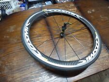 COSMIC MAVIC ROAD BIKE BICYCLE RACER WHEEL RIM TYRE CARBON DAMAGED, used for sale  Shipping to South Africa