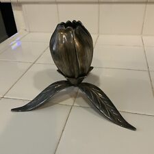 Silver metal flower for sale  Brentwood