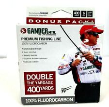 Gander Mountain Fluorocarbon 6 Lb Test 400 Yards Clear Premium Fishing Line for sale  Shipping to South Africa