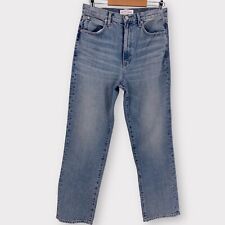 Jeans SLVRLAKE London cintura alta reto em salinas lavagem leve-média tamanho 30 comprar usado  Enviando para Brazil
