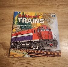 Libro ilustrado para niños de aprendizaje ferroviario vintage de trenes a bordo  segunda mano  Embacar hacia Argentina