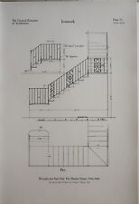 1915 architecture print for sale  YORK