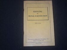 1940 SERVICIO POR SUSTITUCIÓN DE SEÑAL - EMPRESA DE APARATOS DE PRECISIÓN - J 6373 segunda mano  Embacar hacia Mexico