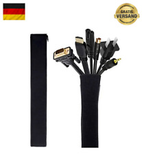 50cm schwarzer kabelorganzier gebraucht kaufen  Versand nach Germany