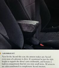 1990-1991 Honda Accord cupé sedán reposabrazos bronceado ultra raro fabricante de equipos originales JDM CB9 CB7 CB  segunda mano  Embacar hacia Argentina