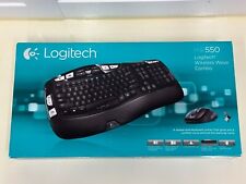 Logitech Wireless Wave Combo Mk550 con teclado y mouse láser segunda mano  Embacar hacia Argentina