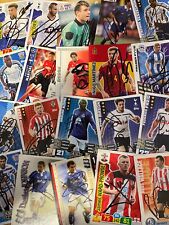 Tarjetas firmadas de match attax, Shoot Out y otras.15 segunda mano  Embacar hacia Argentina