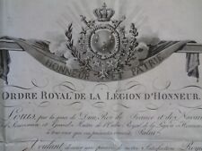 Ancien document militaria d'occasion  Lille-