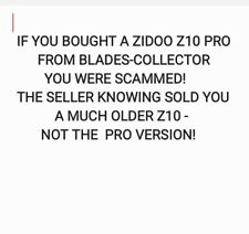 Used, IF YOU BOUGHT THIS ZIDOO Z10 PRO YOU WERE SCAMMED MEDIA 4K HDR Player Android  for sale  Shipping to South Africa