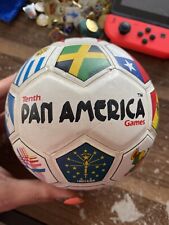 Balón de fútbol oficial de la Copa Mundial Panamericana 1987 talla 5 segunda mano  Embacar hacia Argentina