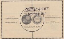 Schweinfurt werbung 1912 gebraucht kaufen  Leipzig