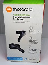 Usado, Fones de ouvido intra-auriculares Bluetooth sem fio verdadeiro Motorola Verve Buds 500 preto comprar usado  Enviando para Brazil