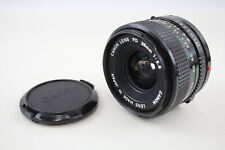 Lente de câmera Canon FD 28mm F/2.8 foco manual funcionando mecanicamente com tampa de lente, usado comprar usado  Enviando para Brazil