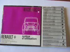 Renault blanche 1988 d'occasion  Rians