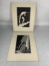 Pair rockwell kent for sale  Ithaca