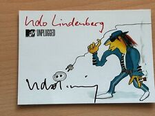 Udo lindenberg autogrammkarte gebraucht kaufen  Perkam