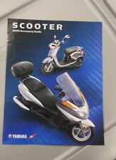 Hoja folleto guía de accesorios Yamaha Scooter Majesty Vino Zuma 2006, usado segunda mano  Embacar hacia Argentina