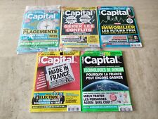 Lot magazines capital d'occasion  Montpellier-