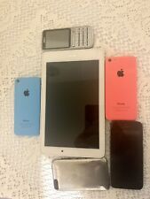 Lot 6 of devices iPhones, Nokia, iPod and tablet Use for parts or repair, used for sale  Shipping to South Africa