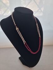 Collana perle naturali usato  Giugliano In Campania