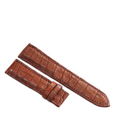 HandMade Genuine Crocodile Alligator Skin Leather Watch Strap Band 18mm/24mm for sale  Shipping to South Africa