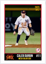 2023 Caleb Durbin Arizona Fall league Rookie Card #11 Mesa Solar Sox NY Yankees comprar usado  Enviando para Brazil