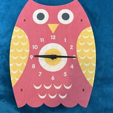 Owl pink clock for sale  Winona