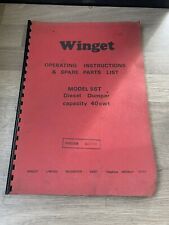 Winget 5st ton for sale  PETERBOROUGH