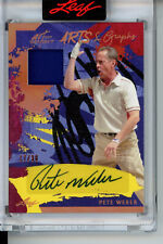 Used, 2023 Leaf Art of Sport PETE WEBER PBA Bowling HOF Game Used Relic AUTO 17/30 for sale  Shipping to South Africa