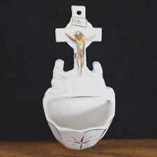 Vintage ceramic crucifix for sale  Bouse