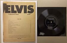 Elvis presley soundsheet for sale  Hemet