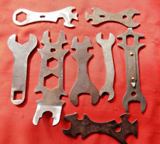LOT Antique Wrenches Spark Plug, Bicycle, Mechanic Wakefield, Multi-Tool, Unique for sale  Shipping to South Africa