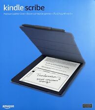Cubierta folio de cuero premium para Amazon Kindle Scribe con accesorio magnético, tungsteno segunda mano  Embacar hacia Argentina