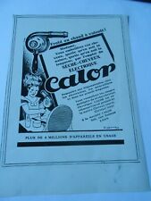 1929 original advertise d'occasion  Expédié en Belgium