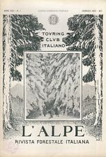 Alpe rivista forestale usato  Italia