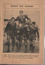 MEMORABILIA ,RUGBY LEADER , AUSTRALIA WORLD CUP VICTORS , 1957 for sale  Shipping to South Africa