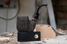 Moretti Pipe Arbutus Briar Marrón Sandblasted Oom Paul Freehand segunda mano  Embacar hacia Argentina