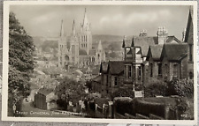 TRURO CATHEDRAL FROM KENWYN HILL  C1960 C RICHETER BLACK REAL PHOTO POSTCARD for sale  Shipping to South Africa