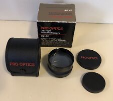 Pro Optics Telephoto Video Lens 2X AF High Resolution Deluxe Day Night 40001T for sale  Shipping to South Africa