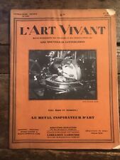 Art vivant 1929 d'occasion  Rennes