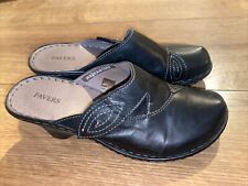 Pavers leather clogs for sale  GILLINGHAM