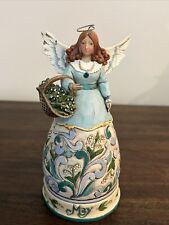 Jim Shore May Angel Lily of the Valley Birth Month Figurine for sale  Omaha